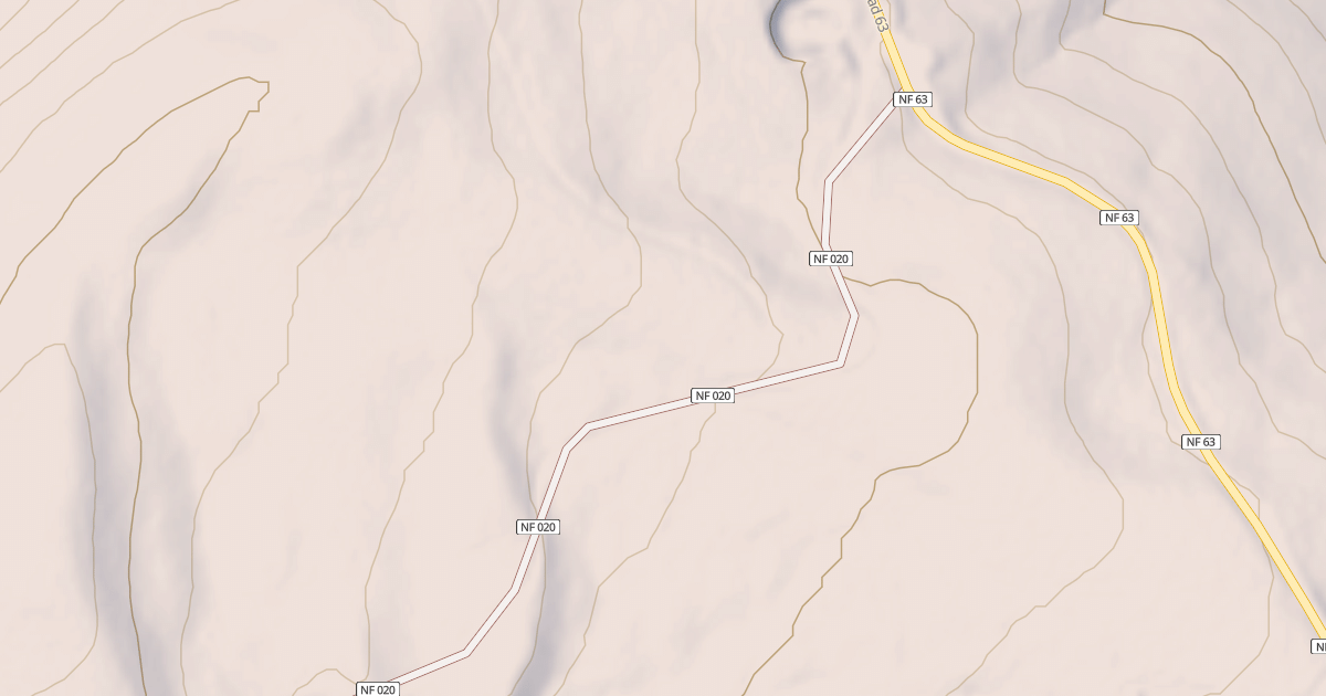 Map preview of USFS Motor Vehicle Use Map Roads {E8F97BC9-BAED-4535-91BF-D855A9128E6E}