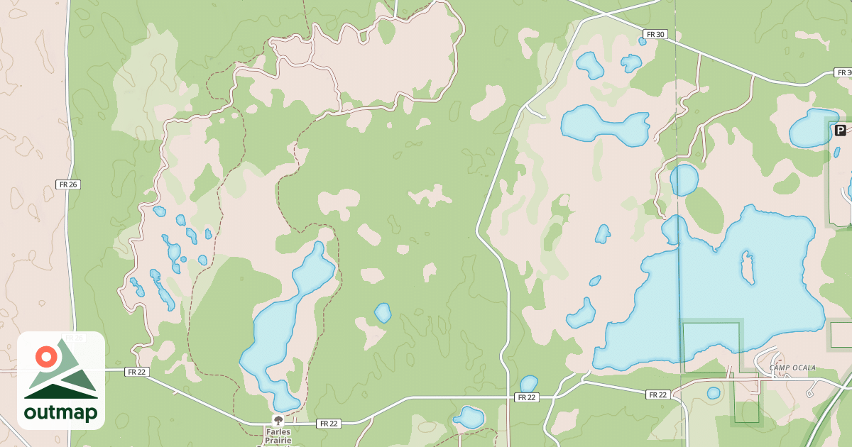 Map of Centennial Trail