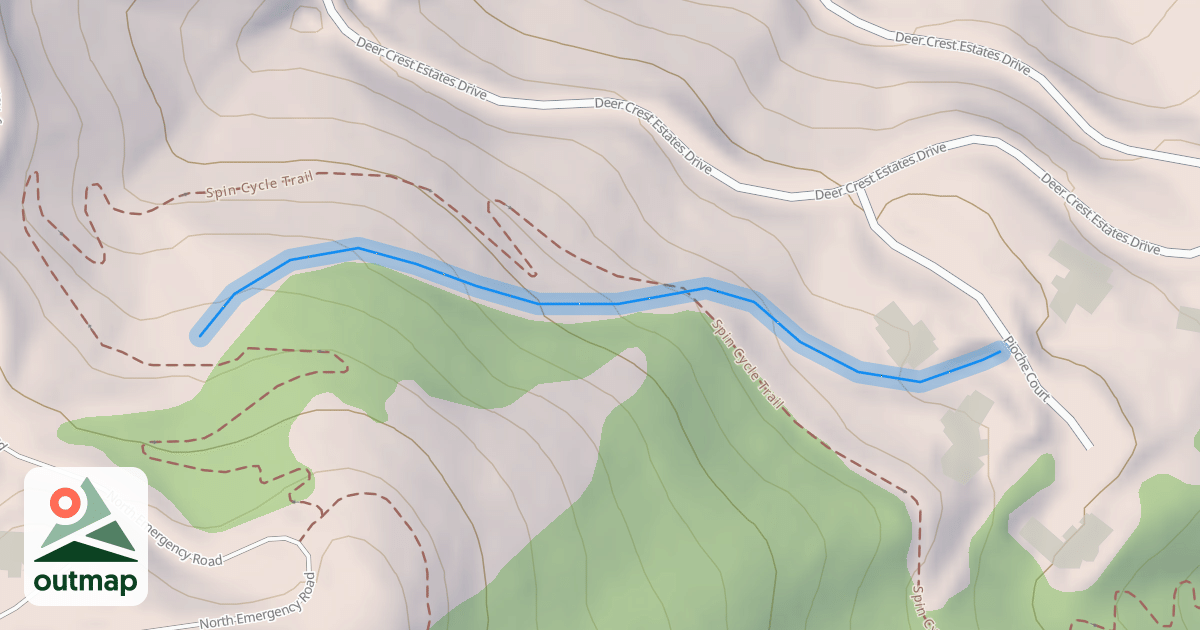 Map of Pioche