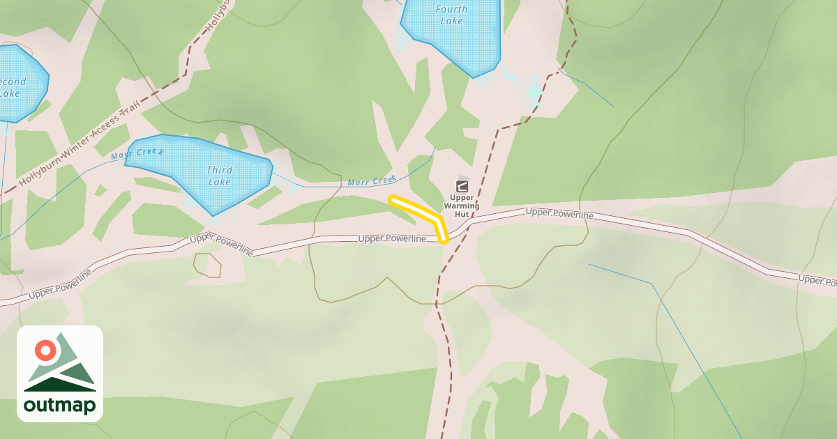Map of Five Lakes