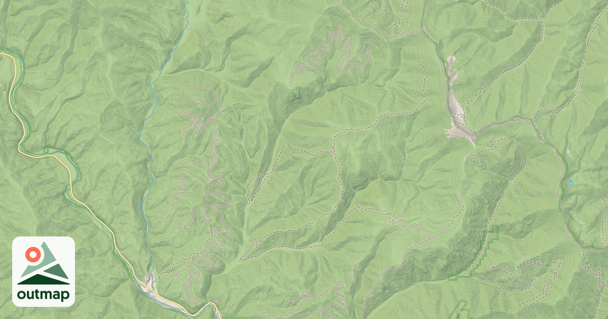 Map of LOST CREEK
