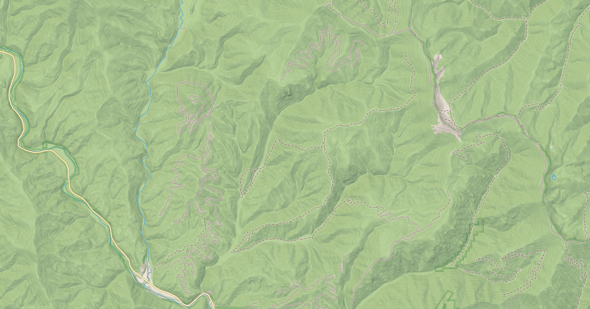 Map preview of LOST CREEK