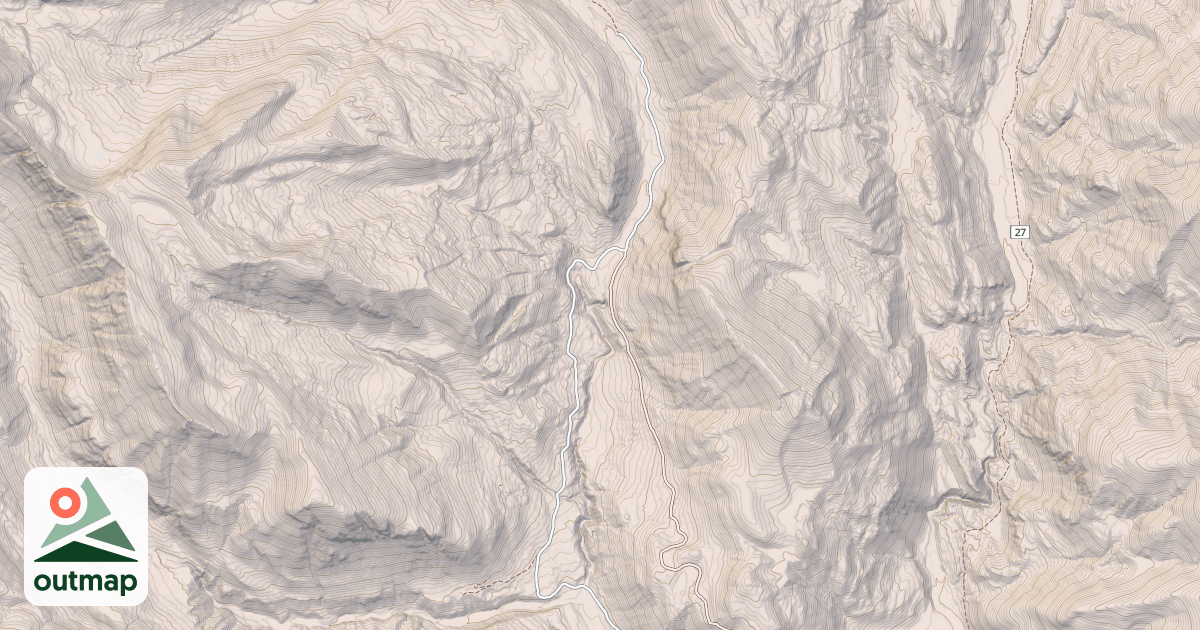 Map of DUNHAM CREEK