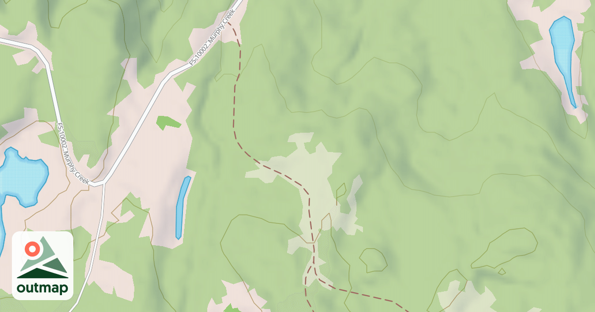 Map of MURPHY CREEK SPUR B