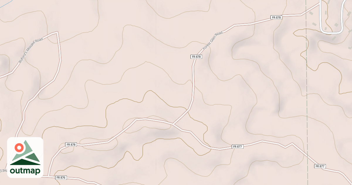 Map of FOREST GLEN