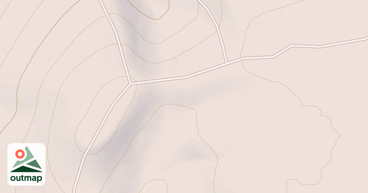 Map of Radar Hill OHV Trails