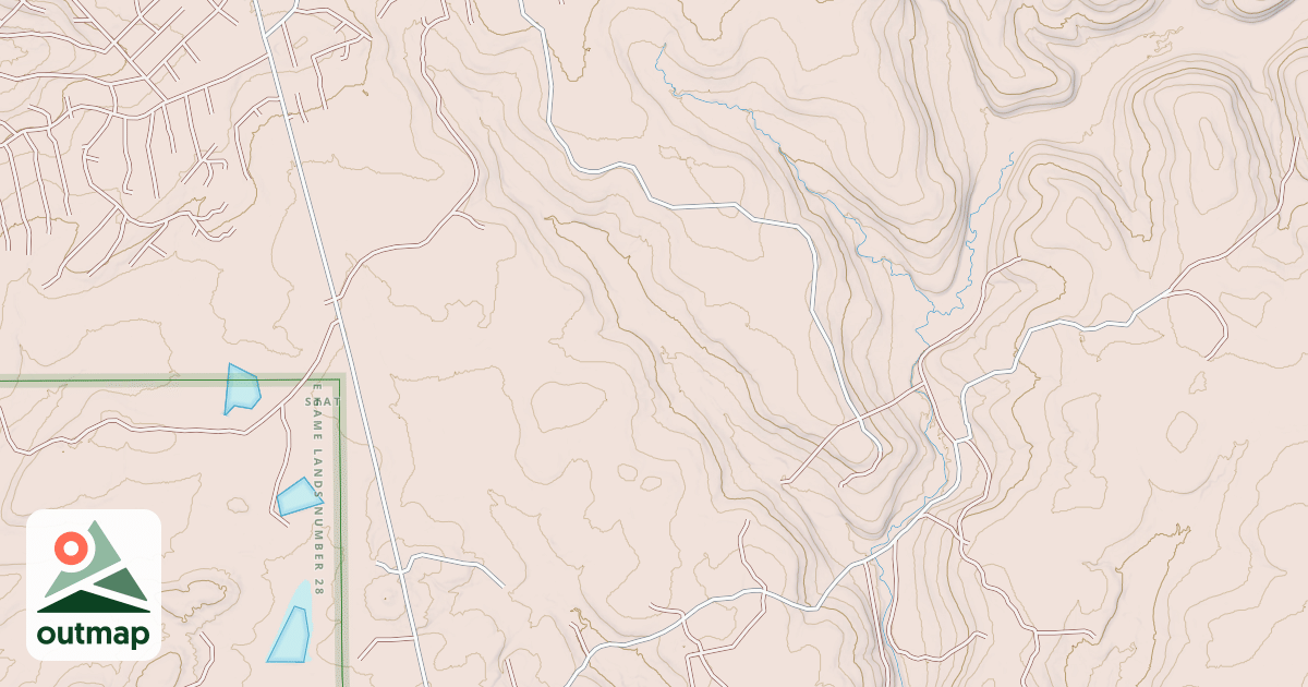 Map of TIMBERLINE ATV D LOOP