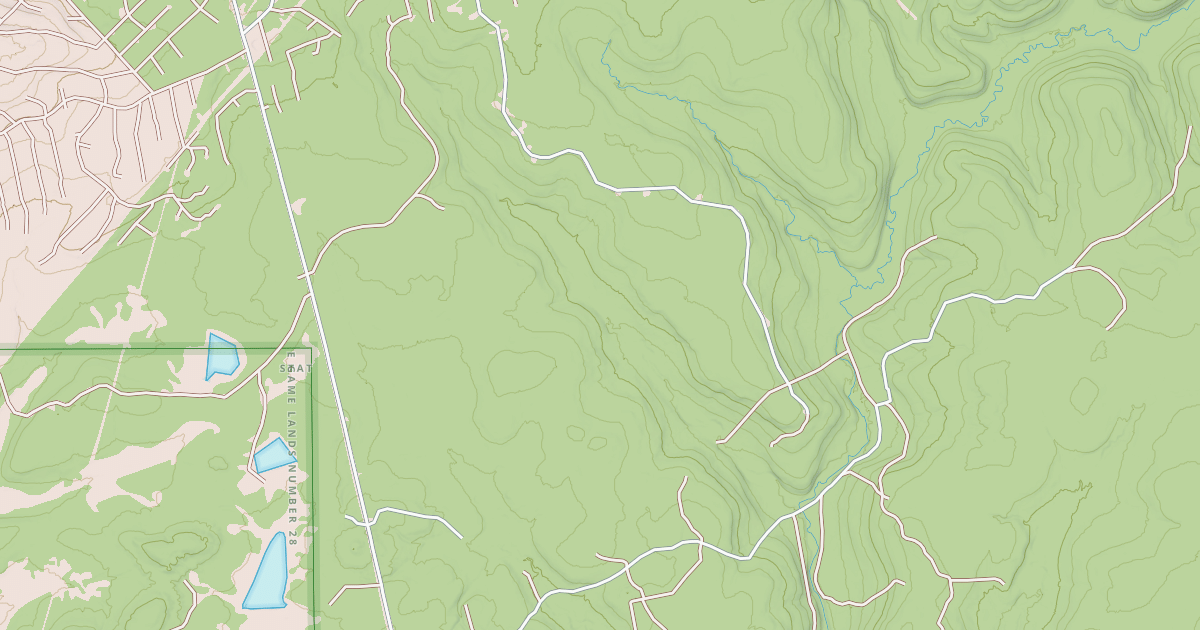 Map preview of TIMBERLINE ATV D LOOP