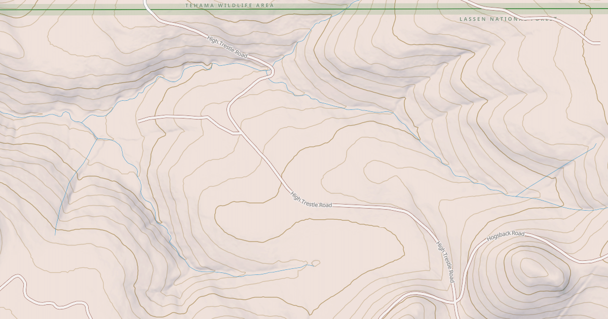Map preview of HIGH TRESTLE TIE
