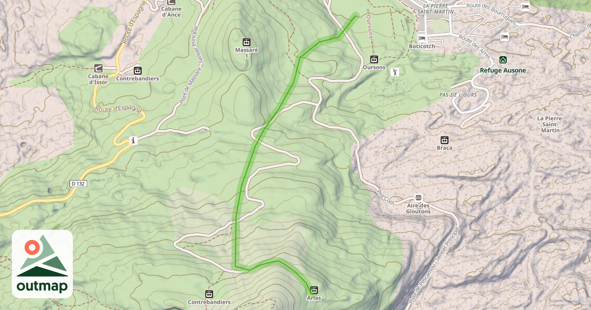 Map of Arlas