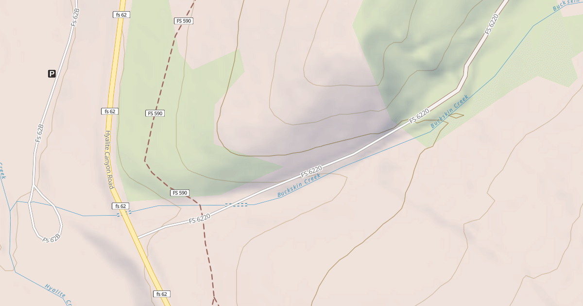Map preview of BUCKSKIN PIT