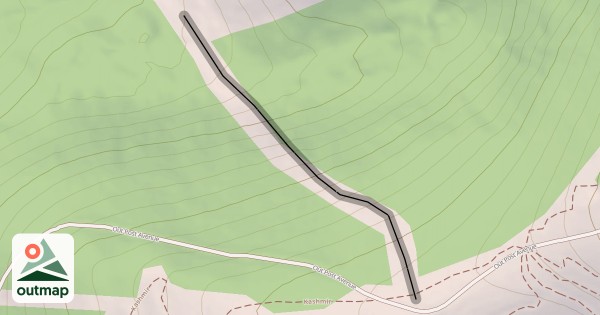 Map of Chet's Stache