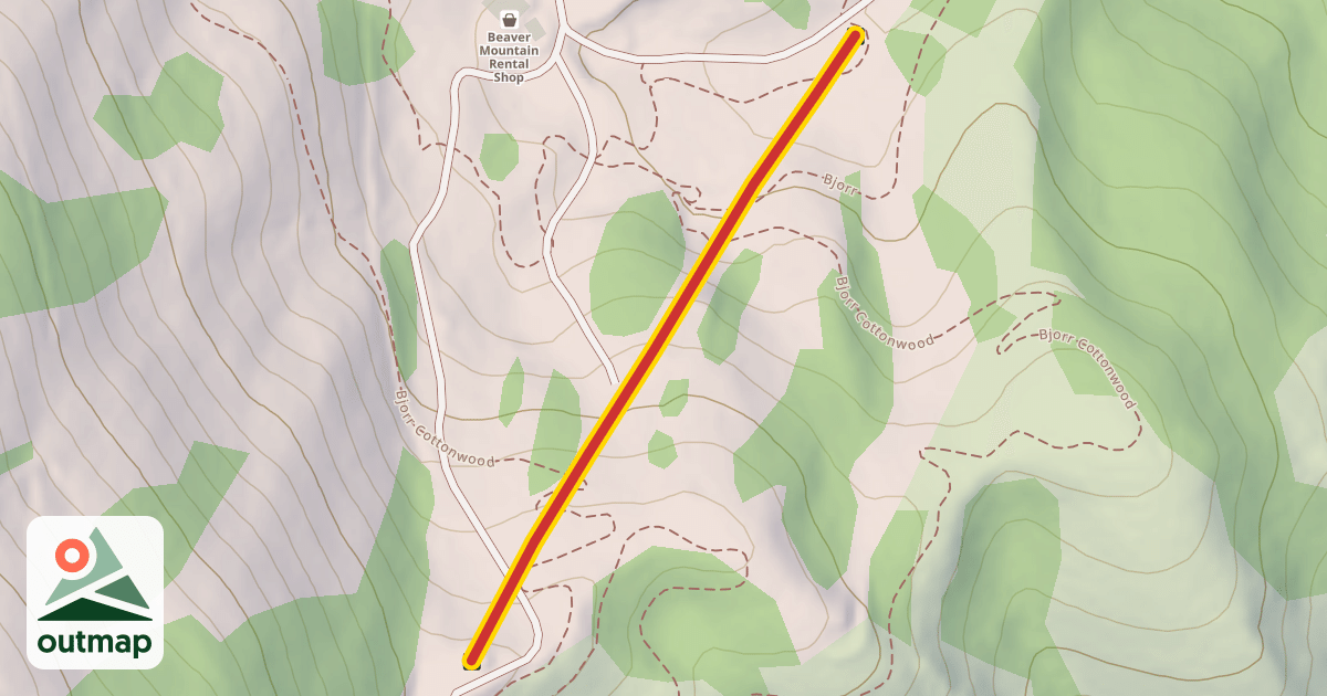 Map of Little Beaver