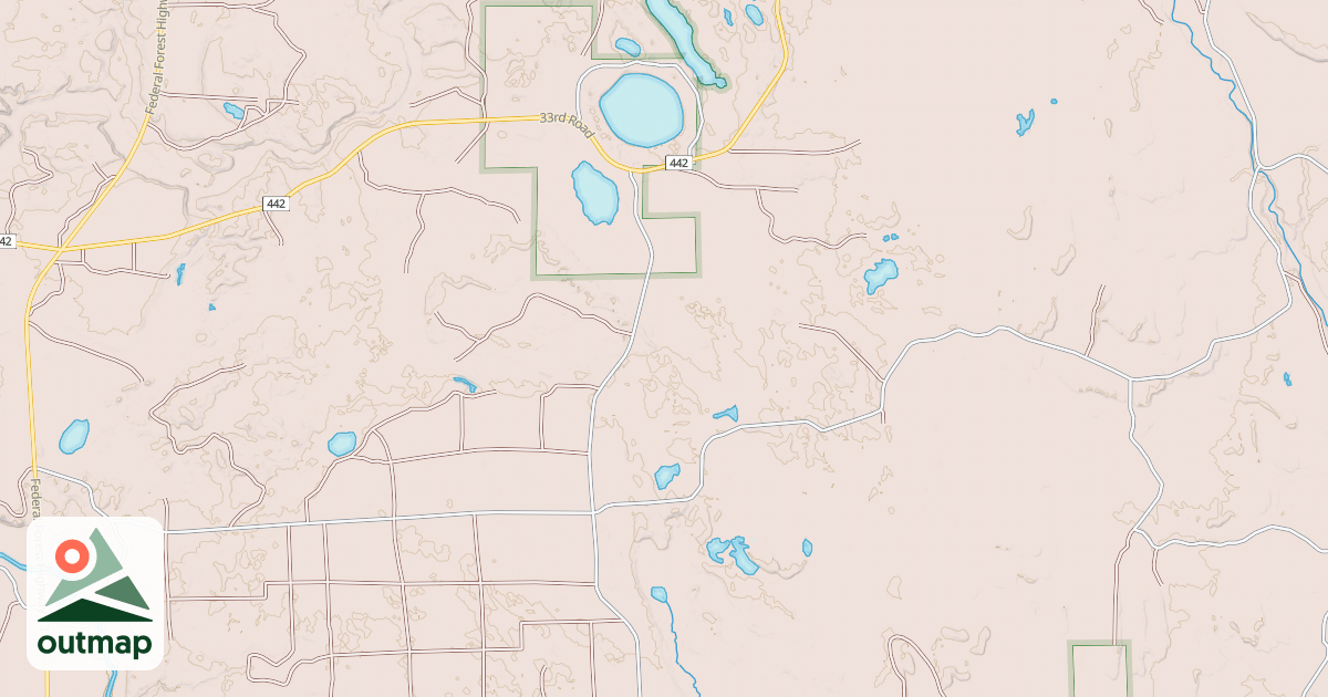 Map of CACHE LAKE