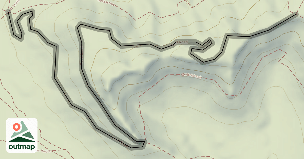 Map of Toad Road