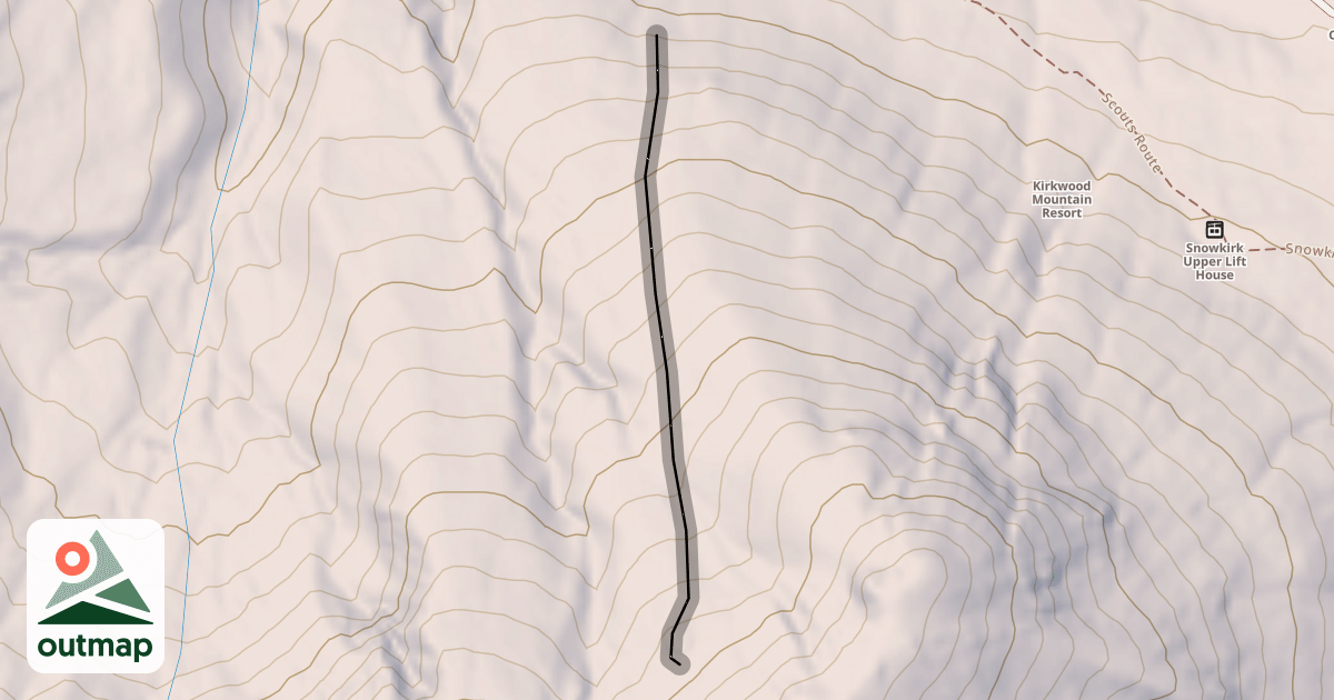 Map of Wagon Trail