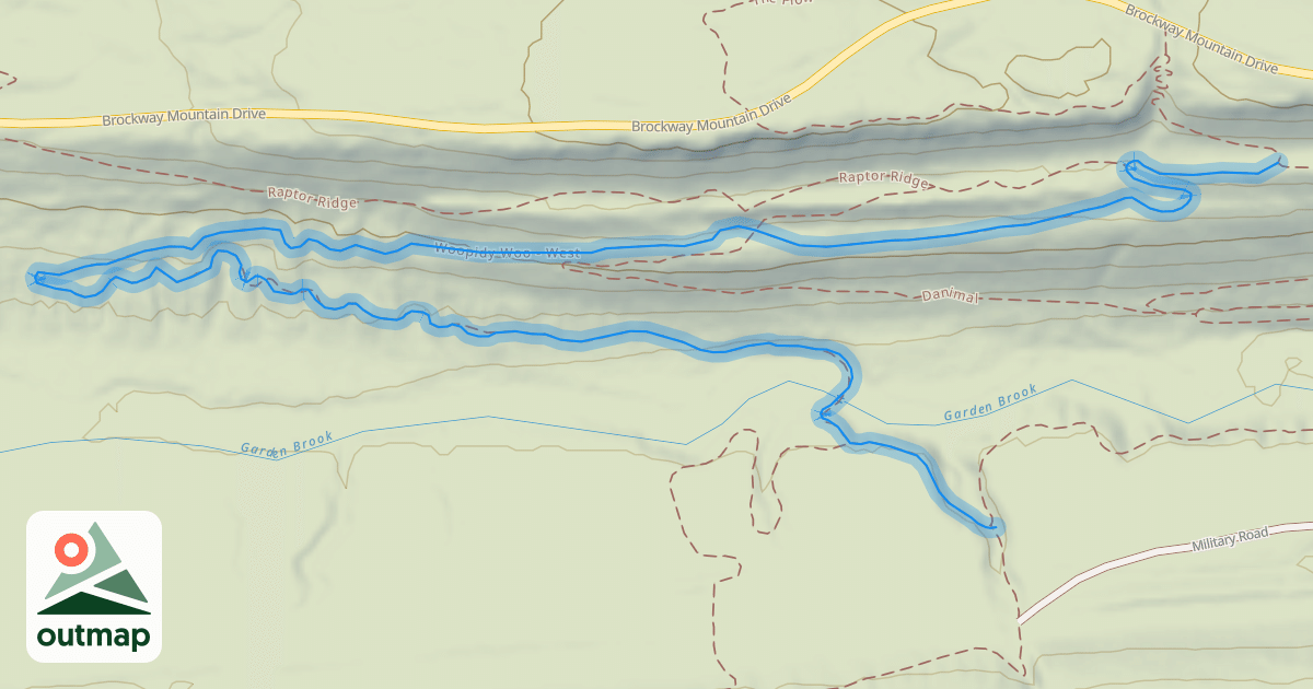 Map of Woopidy Woo - West