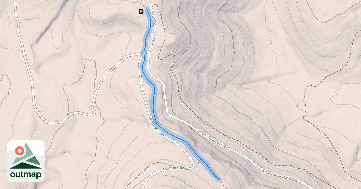 Map of White River Bluff Access
