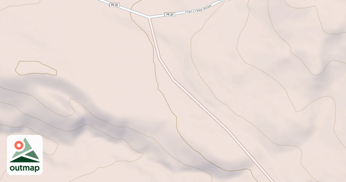 Map of USFS Motor Vehicle Use Map Roads {133960C7-7311-41A1-AAD5-13436FD61A68}