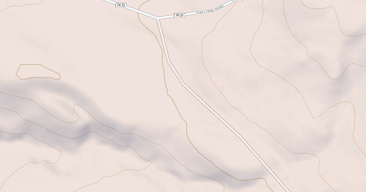 Map preview of USFS Motor Vehicle Use Map Roads {133960C7-7311-41A1-AAD5-13436FD61A68}