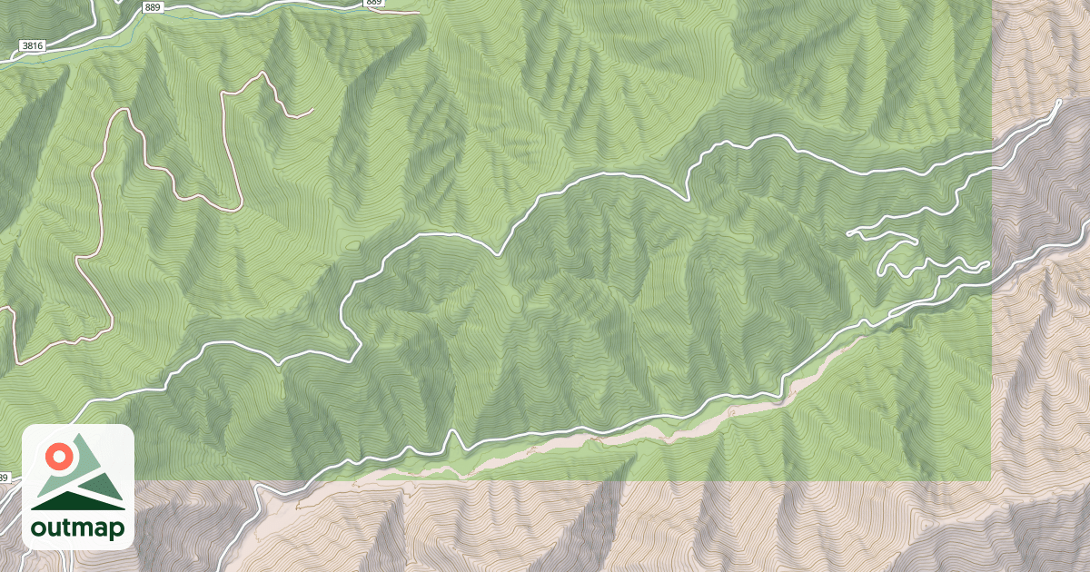 Map of NEWMAN RIDGE