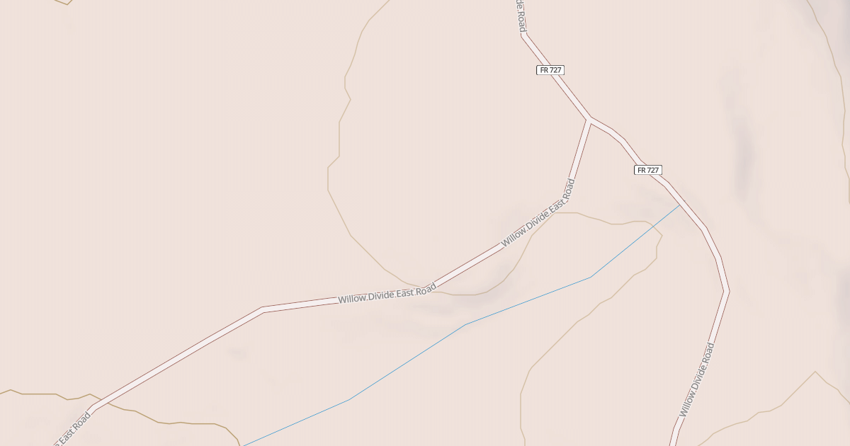 Map preview of WILLOW DIVIDE E