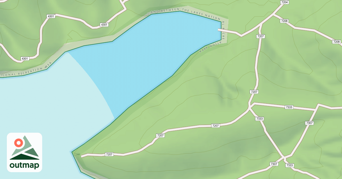 Map of USFS Motor Vehicle Use Map Trails 19436