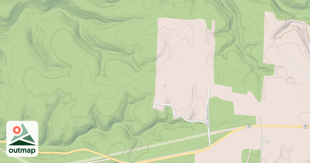 Map of DIMCHER HOLLOW