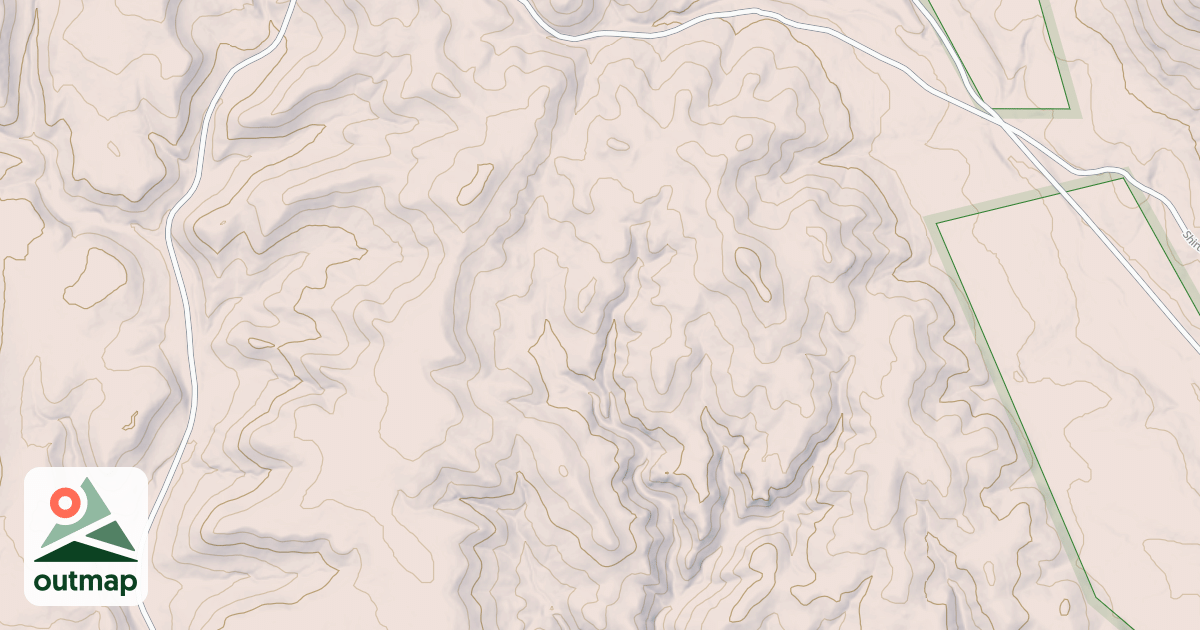 Map of ANTELOPE CANYON