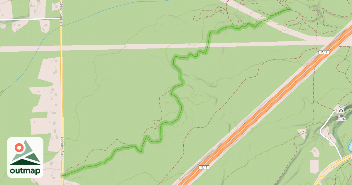 Map of Balsam Connector
