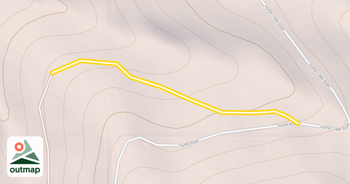 Map of National Forest Development Road 1479