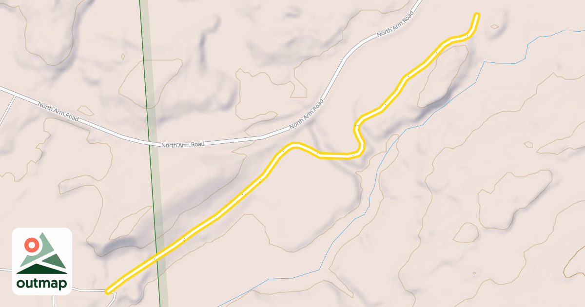 Map of Old Road