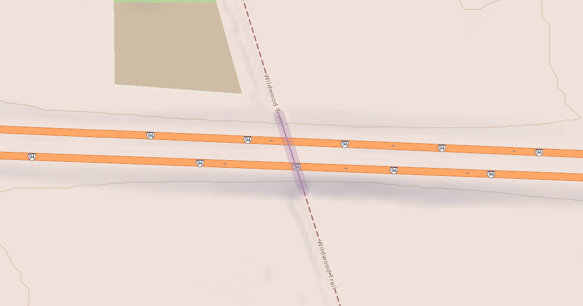 Map preview of Wildwood Trail
