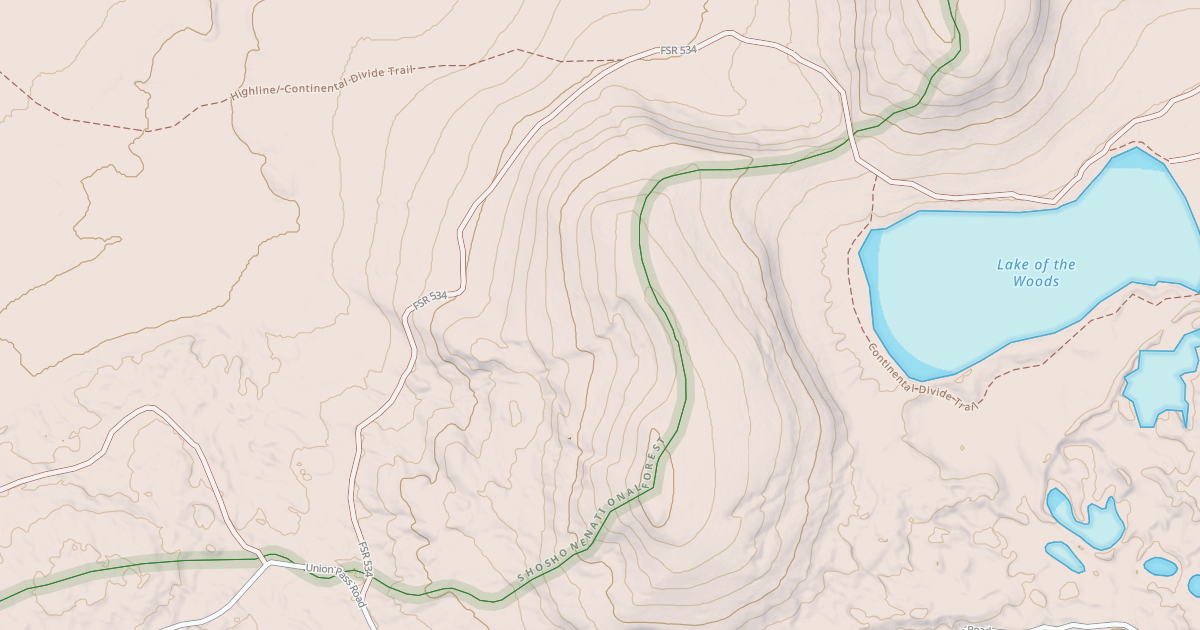 Map preview of LAKE OF THE WOODS