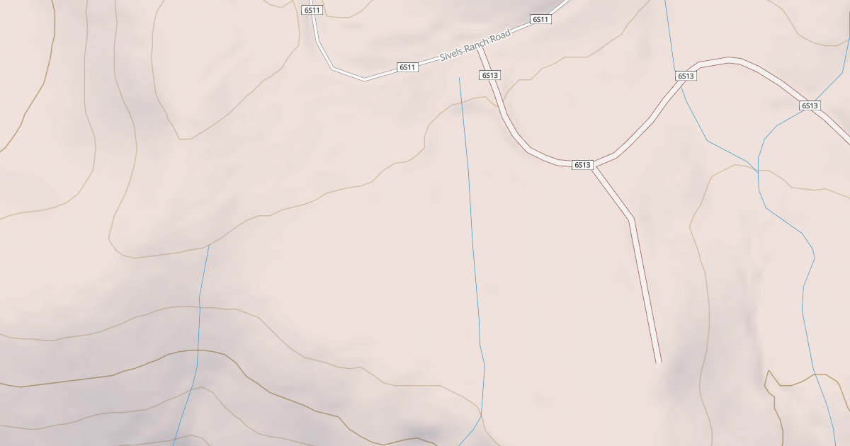Map preview of CHEPO SADDLE K SPUR