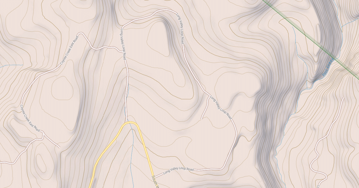 Map preview of LONG VALLEY LOOP