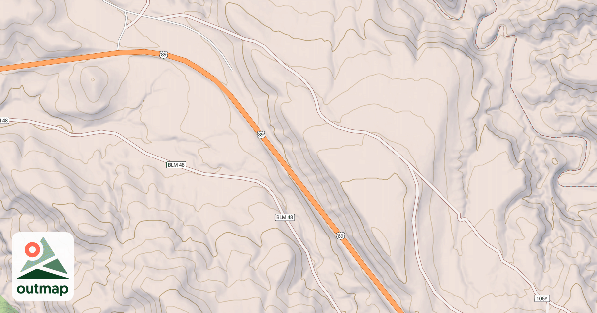 Map of BLM National GTLF Public Motorized Roads 10233636-b746-4bc1-8e83-5342d393c545