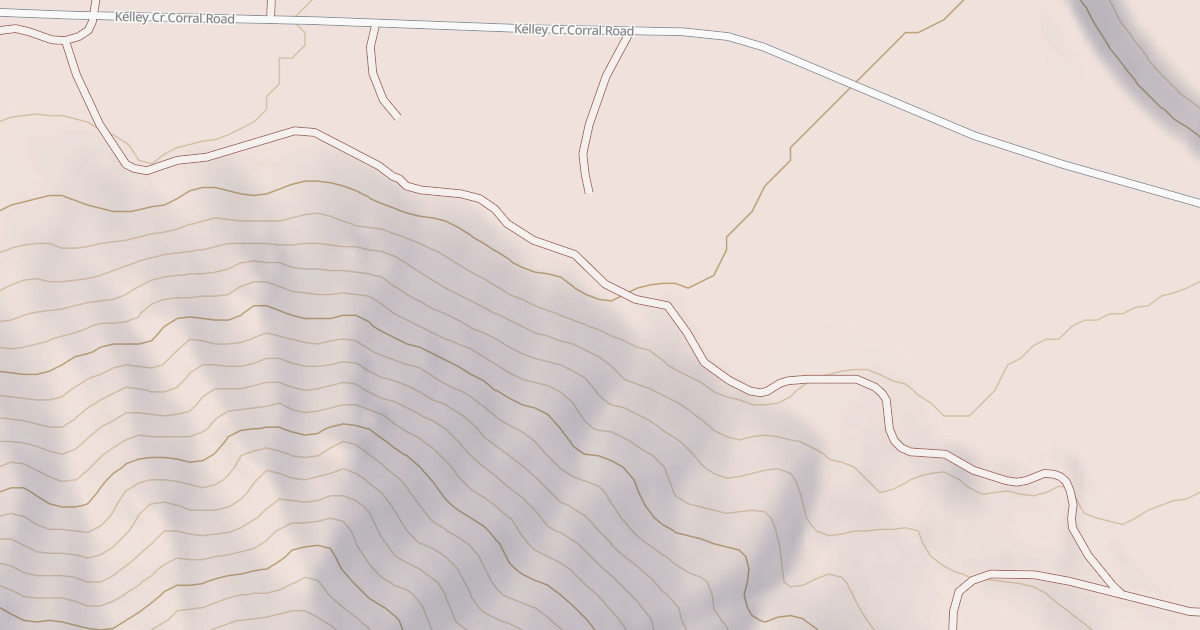 Map preview of PONDEROSA ATV ACCESS TRAIL