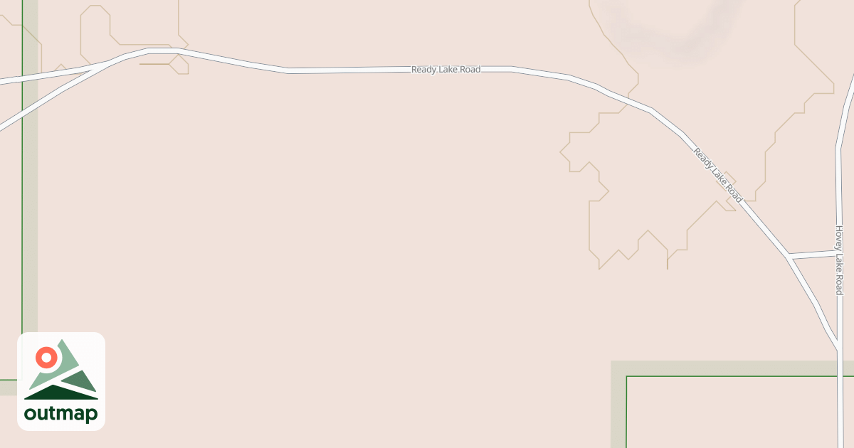 Map of HOVEY LAKE SPUR D