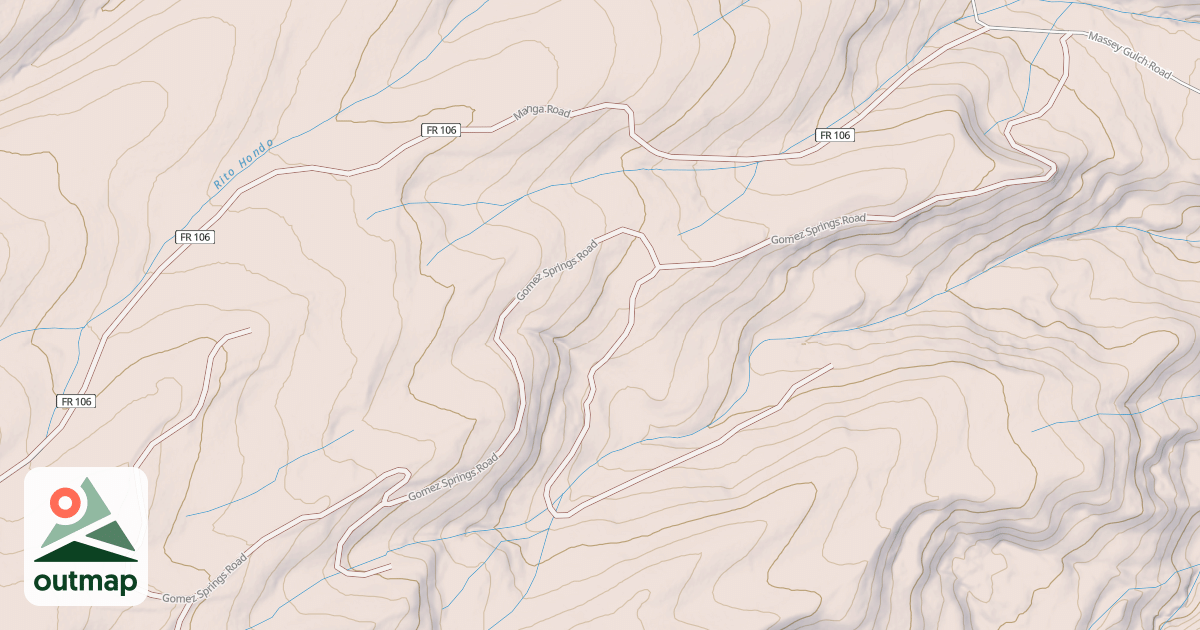 Map of GOMEZ SPRINGS