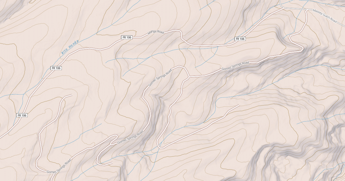 Map preview of GOMEZ SPRINGS