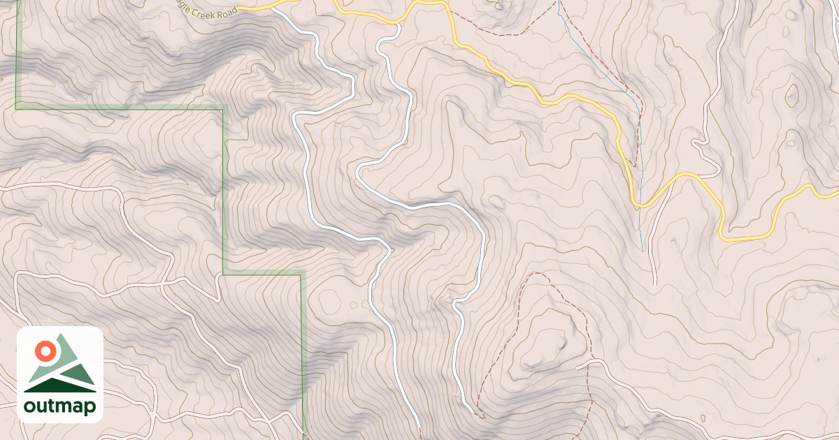 Map of USFS National Forest System Roads {3F5F2DDB-3AAE-4244-81F2-89B15EF85CC0}