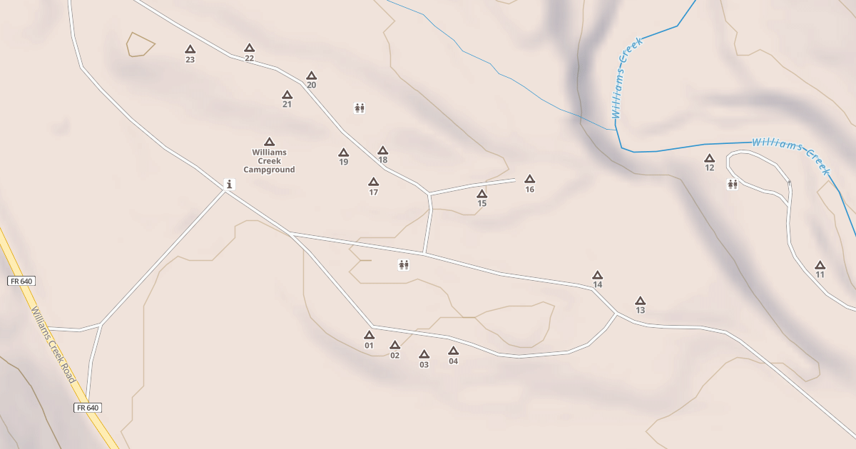 Map preview of WILLIAMS CK CG CONNECTOR