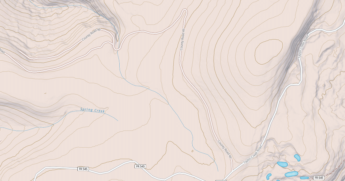 Map preview of POTHOLE