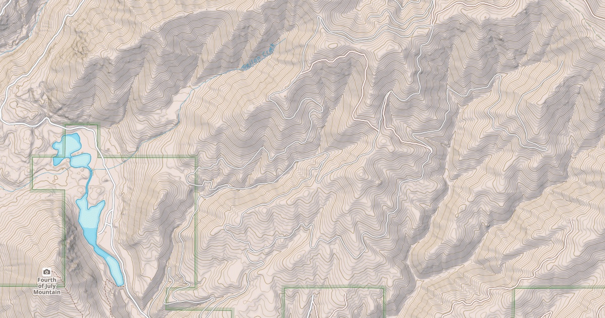 Map preview of JOHNSON CREEK ROAD