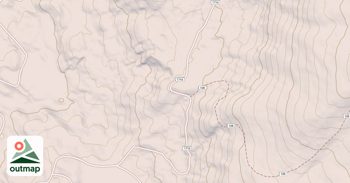Map of FALL CREEK