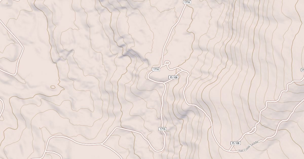 Map preview of FALL CREEK