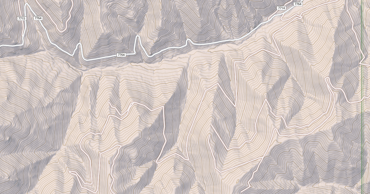 Map preview of ROCK CREEK-WILLIAMS RIDGE