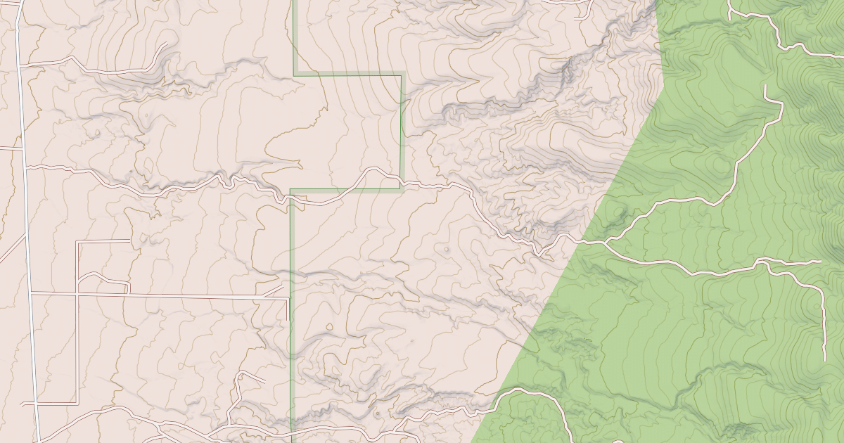 Map preview of LONG DRY CANYON ROAD