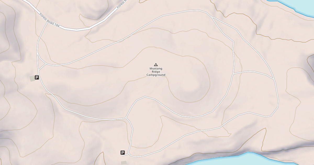 Map preview of MUSTANG RIDGE C G